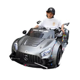 Drifting AMG Ride on Car, 775*2 Motors 24V10 Kids Electric Ride on Kids Car with 2 Seats Turbo Kidzz